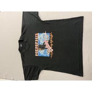 Vintage 80s Memphis Blues T-shirt BB King Faded Tee XL